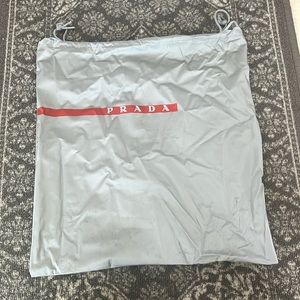 Prada draw string bag